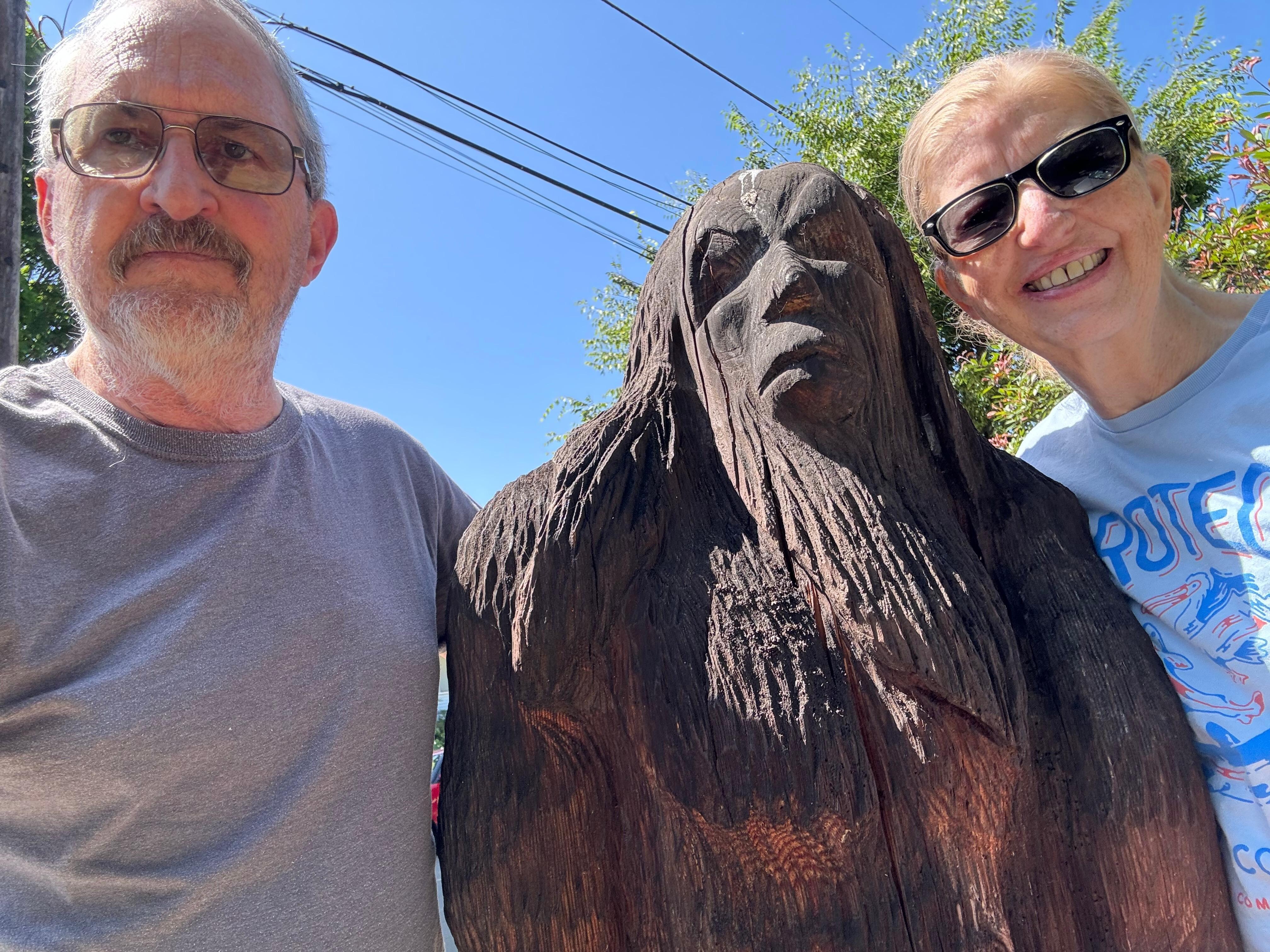Bigfoot on the corner