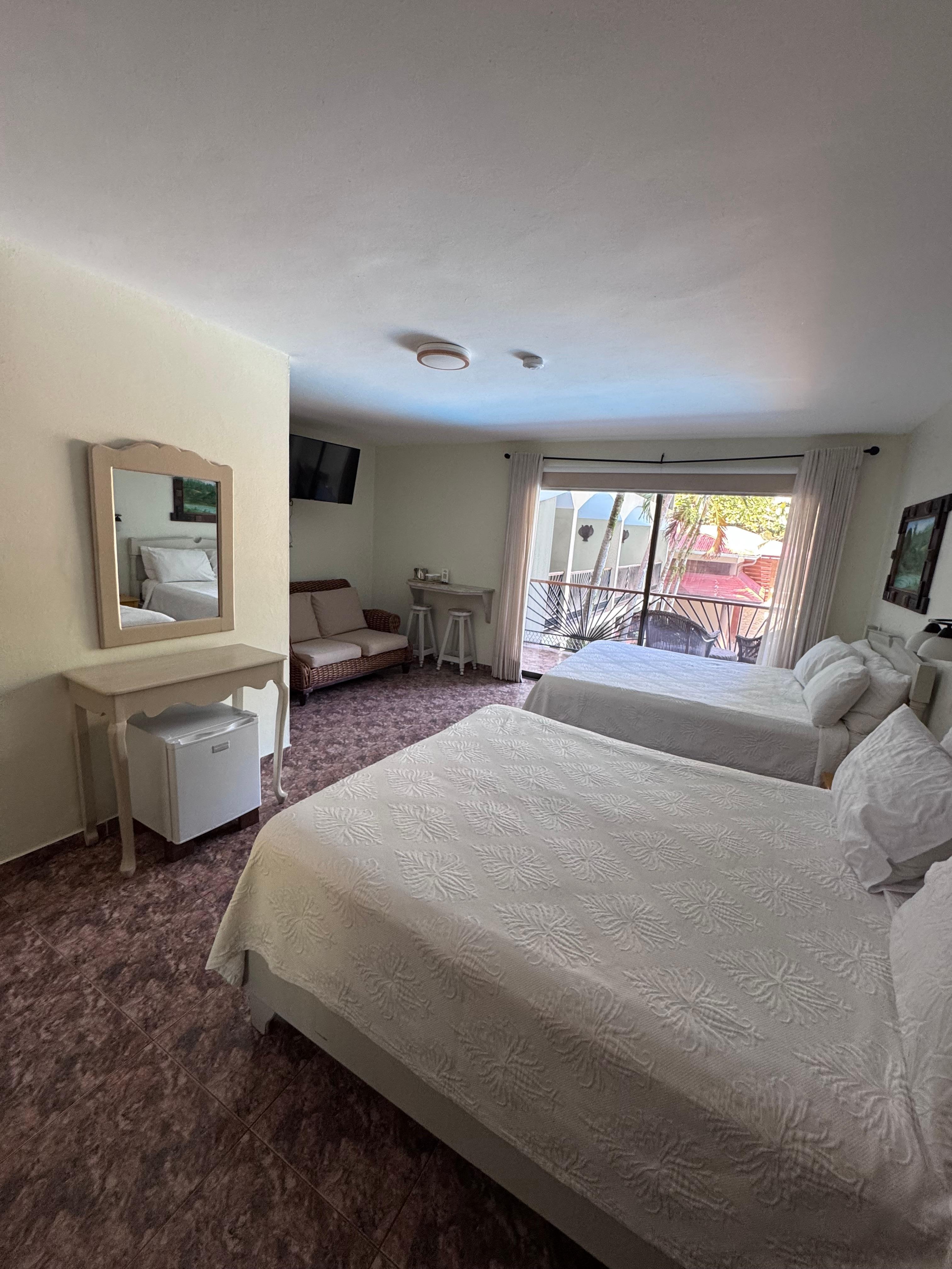 Una de las habitaciones 