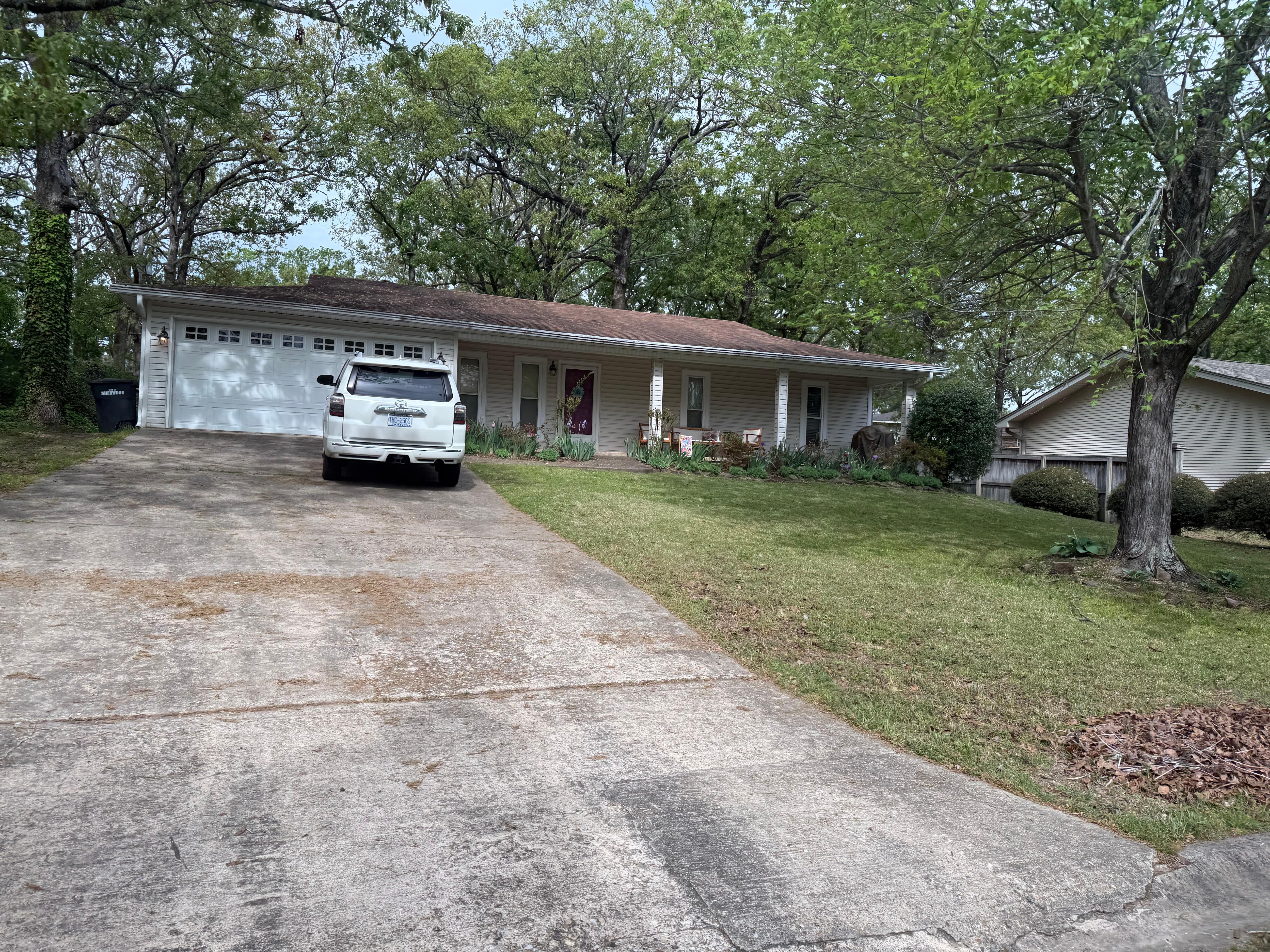 Lovely porch I had coffee every day 
