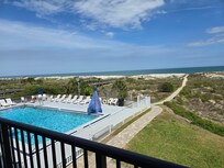 Ocean view from balcony.