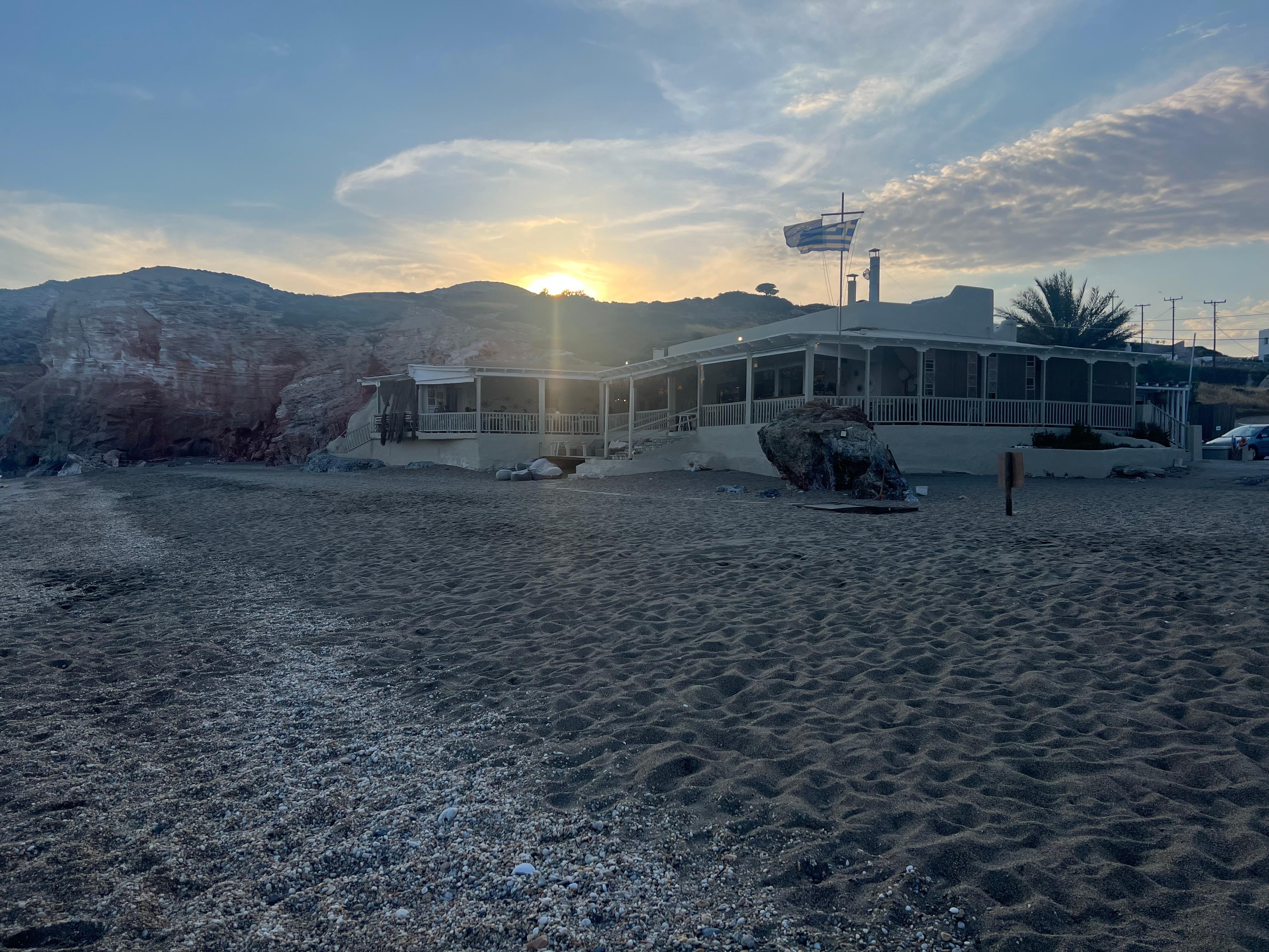 Sirocco restaurant.