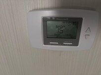 The first one went the room was too hot switched over to cool and nothing happened