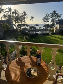 Breakfast on the balcony