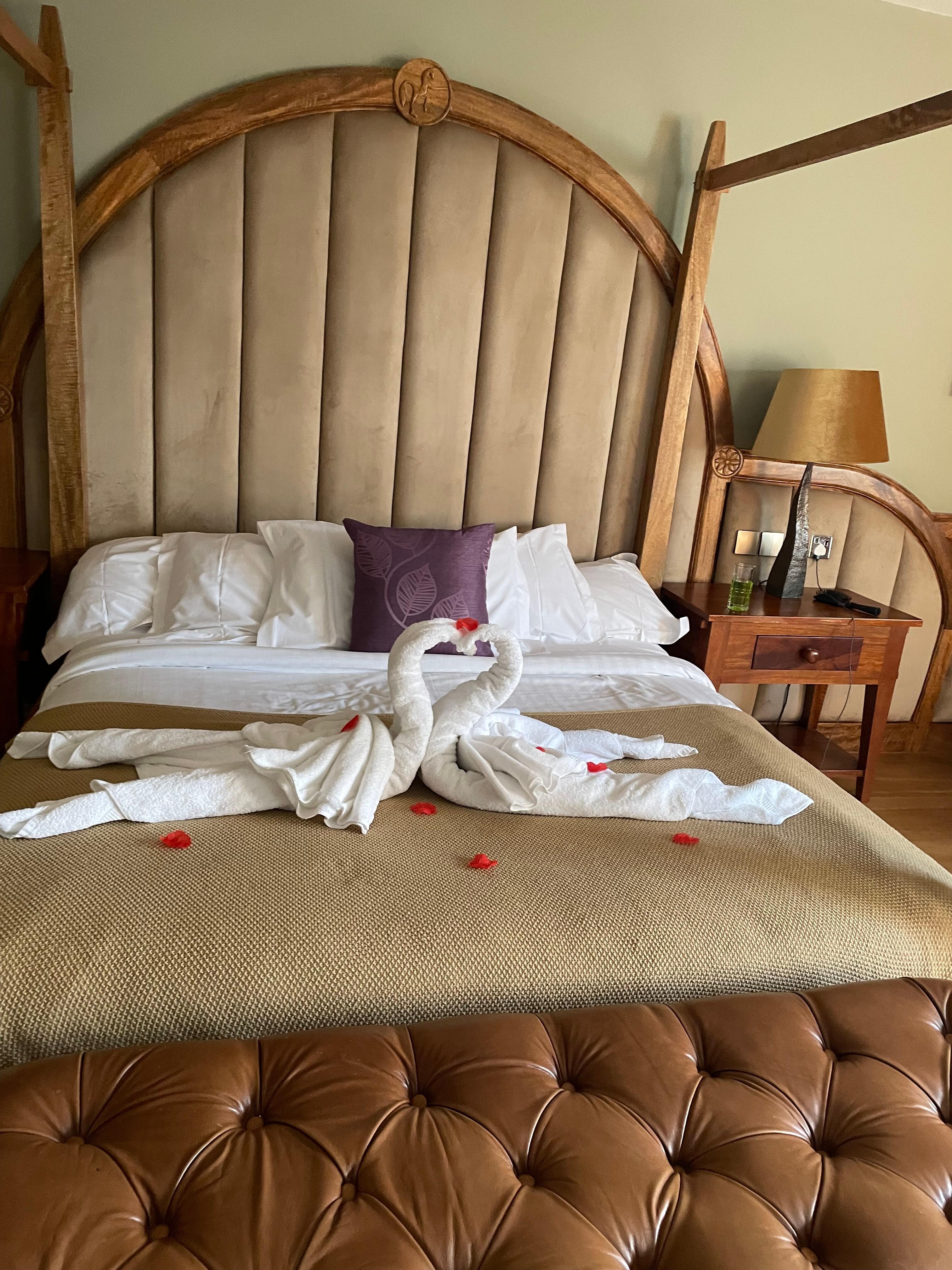 Beautiful special touch for us