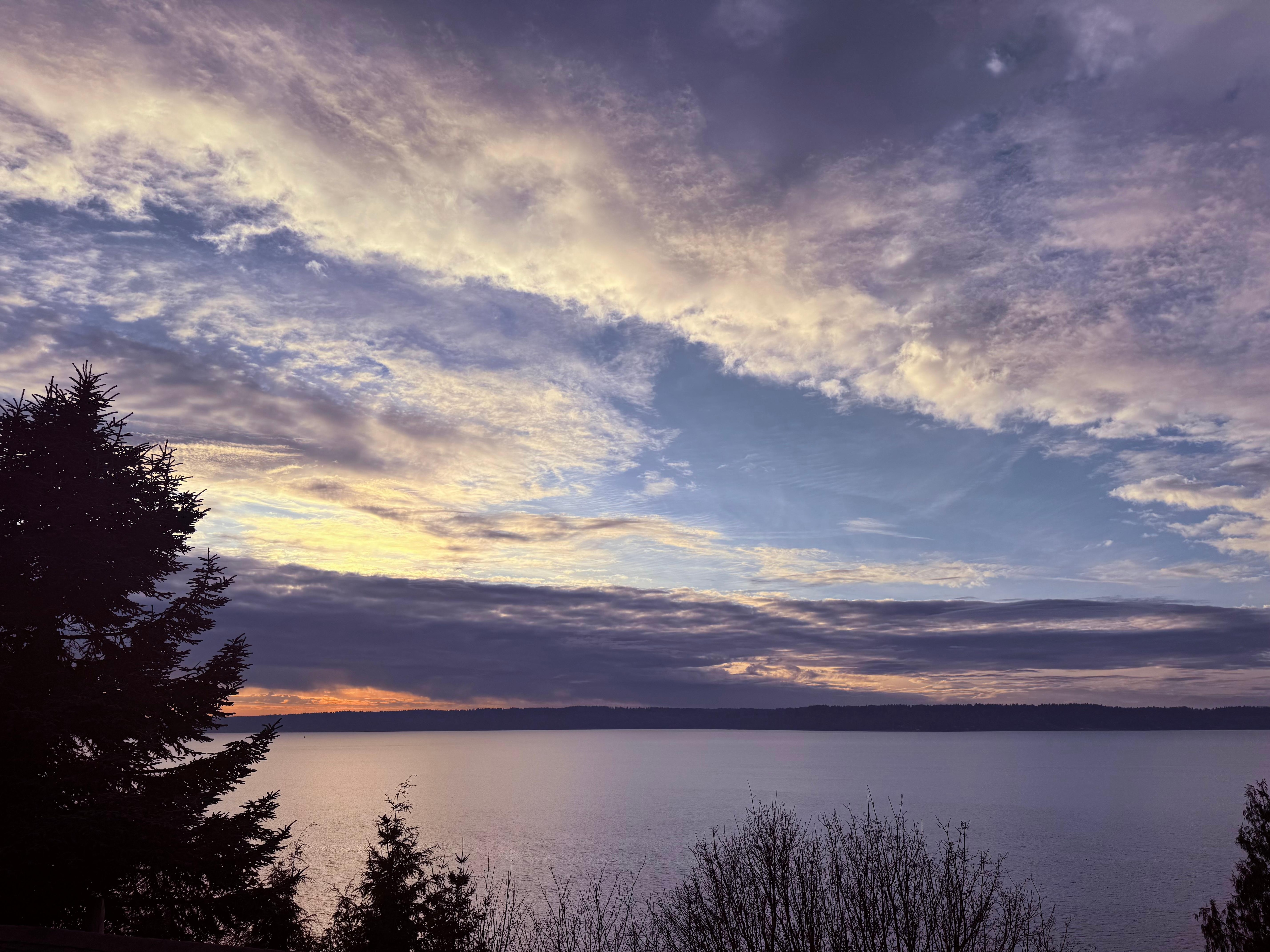 View from the private deck