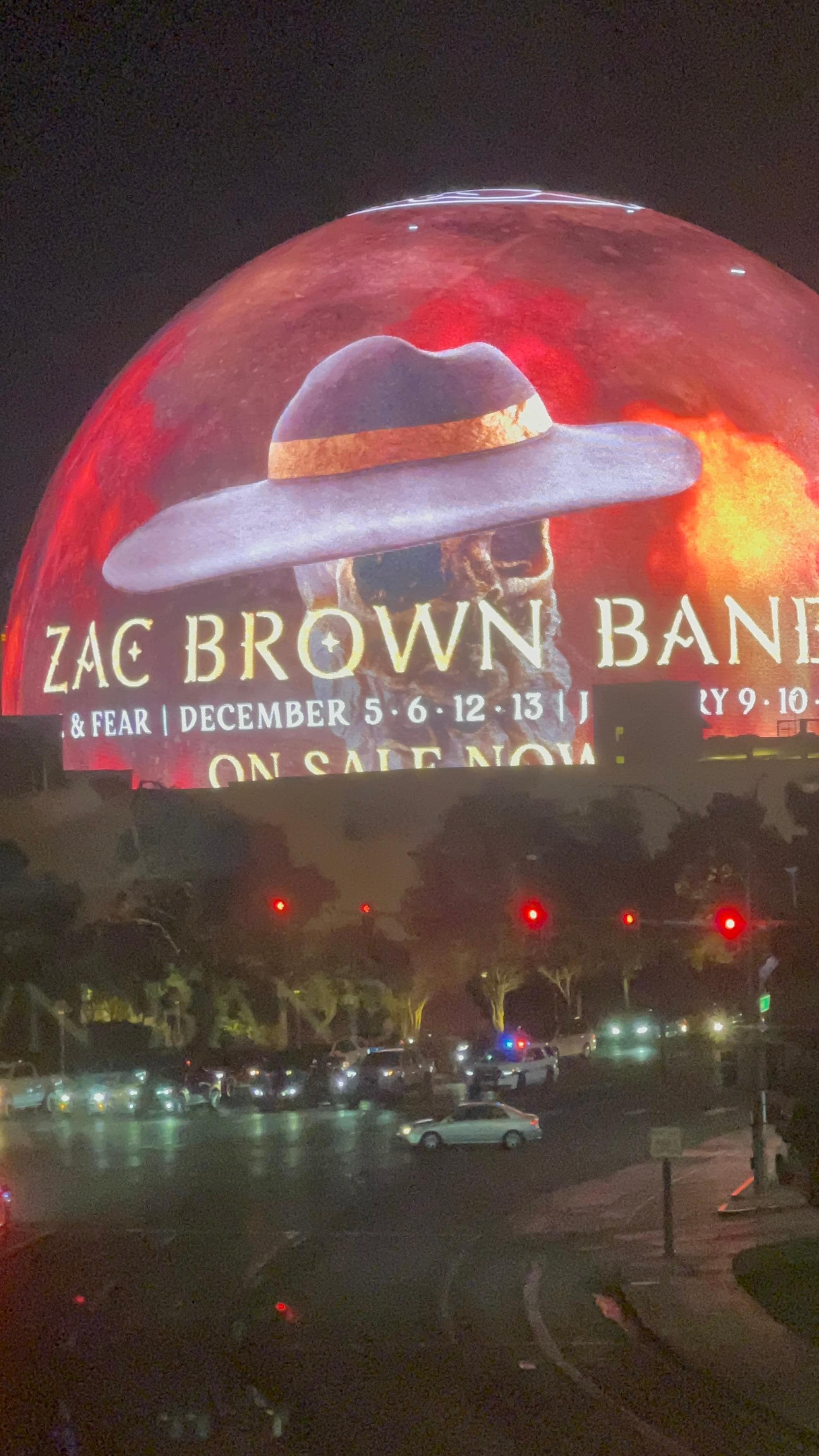Saw Zach Brown Band at the Sphere. Great venue! Easy uber/lyft ride or Deuce Bus ride.