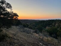 Our view from the Hideaway Cabin. This cabin has become our favorite.