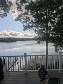 View from back deck