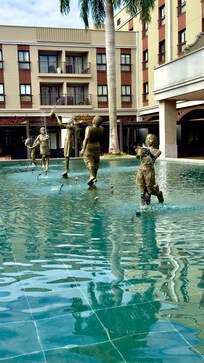 Parte de dentro do hotel