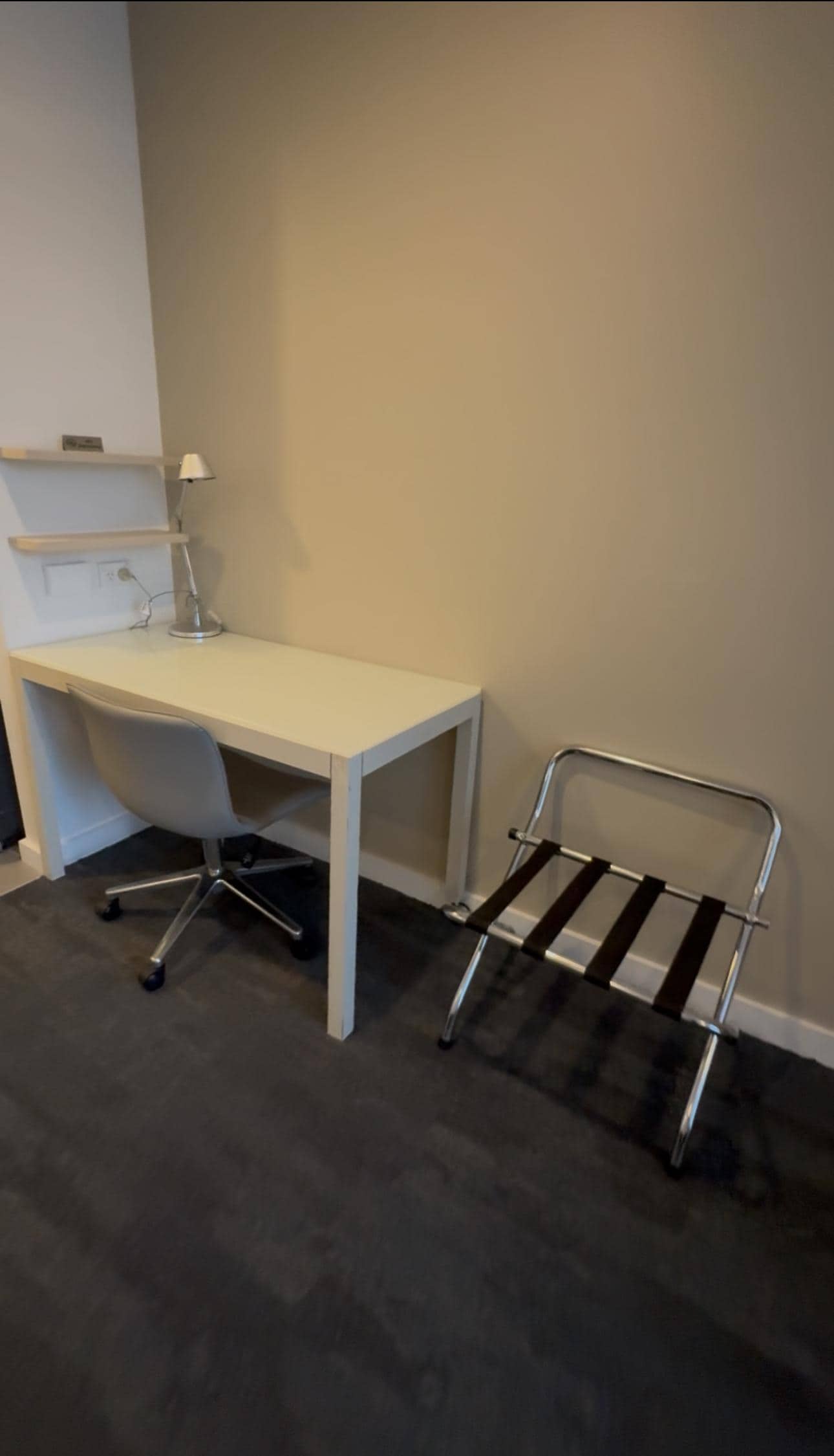 Desk & luggage stand