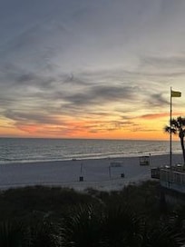 Sunset from patio