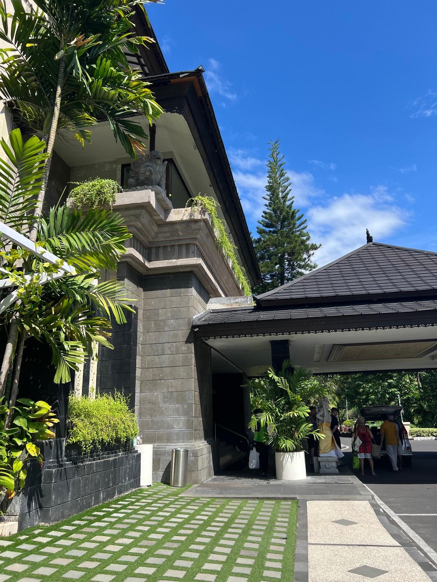 Hotel entrance