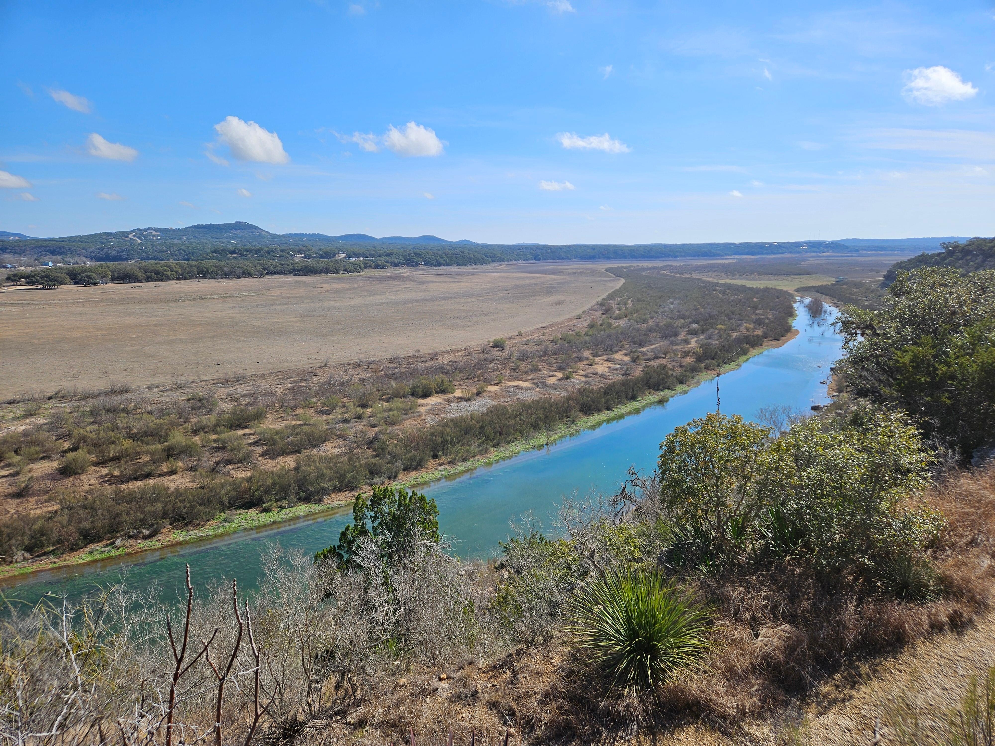 Temporarily water in the lake