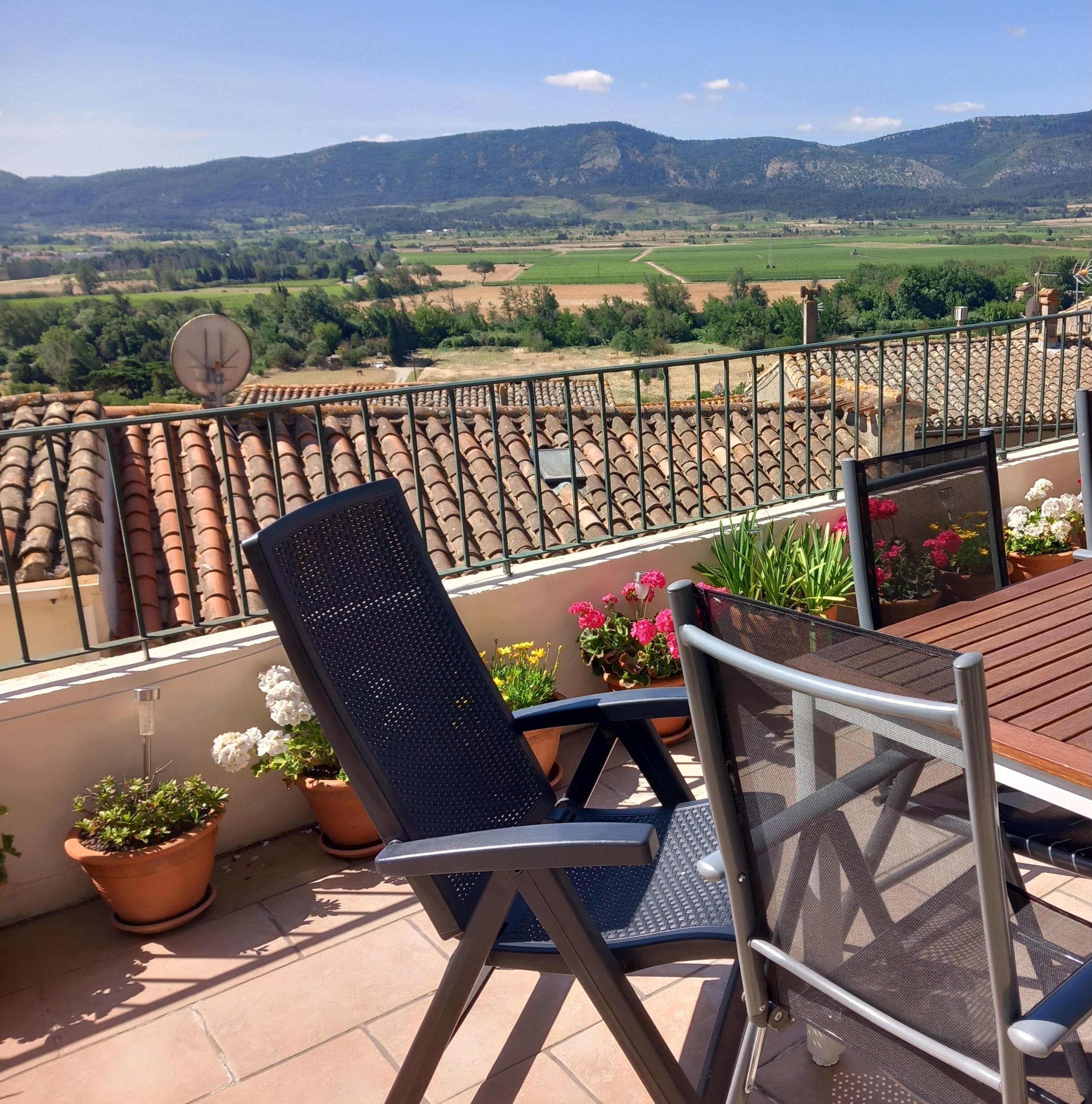 View from the terrace