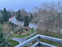 Road from balcony