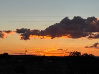 From back porch