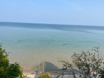 A short walk from hotel overlooking Lake Michigan