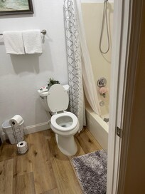 Huge shower and great water pressure