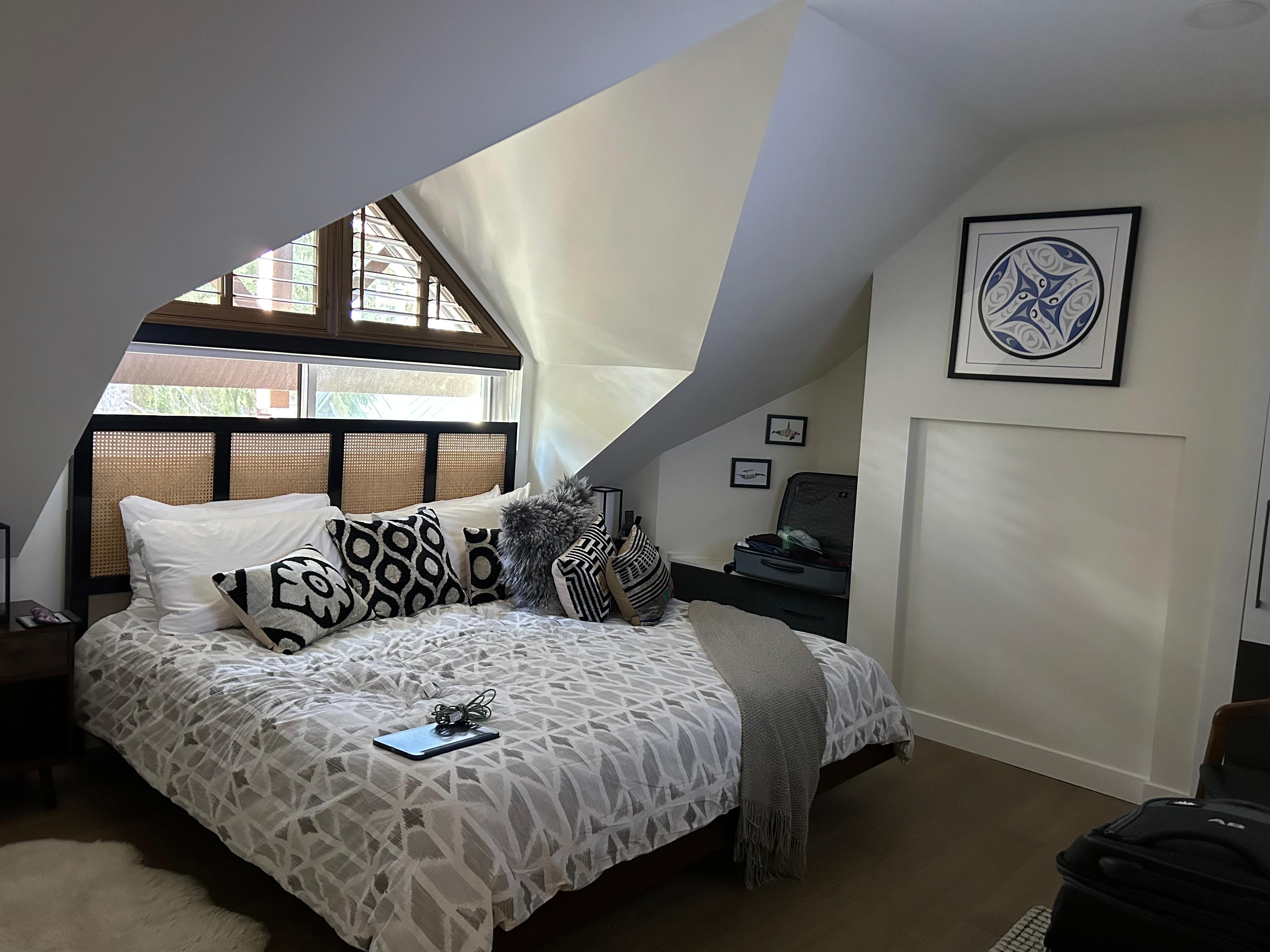 Master suite with king 