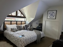 Master suite with king