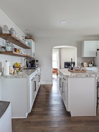 The kitchen was so well stocked!