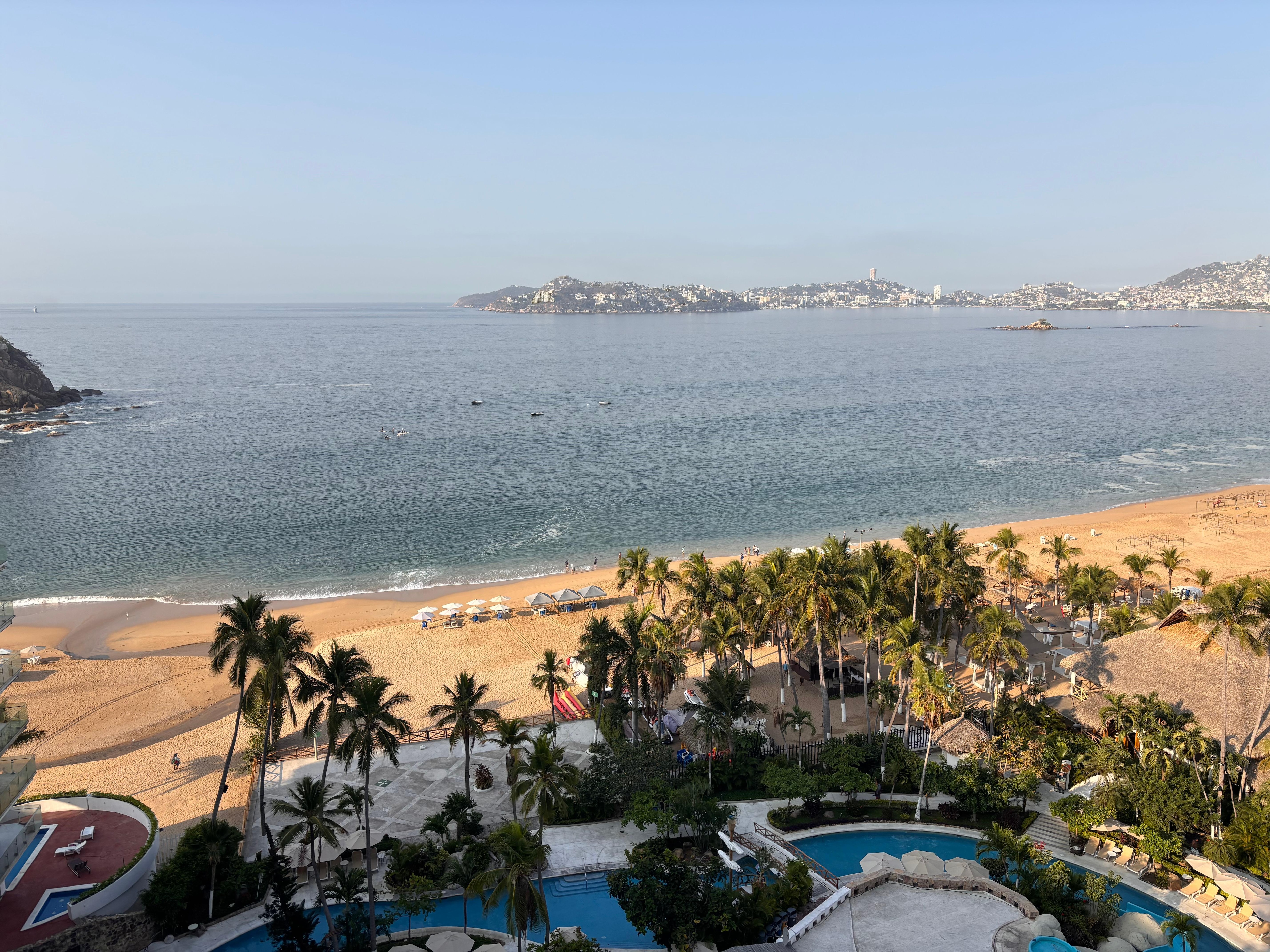 Magnifique vue de la Baie d’Acapulco 