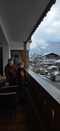 Shared the Bavarian Alps with our grandson for the first time! They loved it!