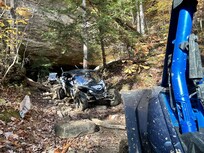 The cave at Blue Holler. The house is very close to the entrance of blue holler, and lots of parking