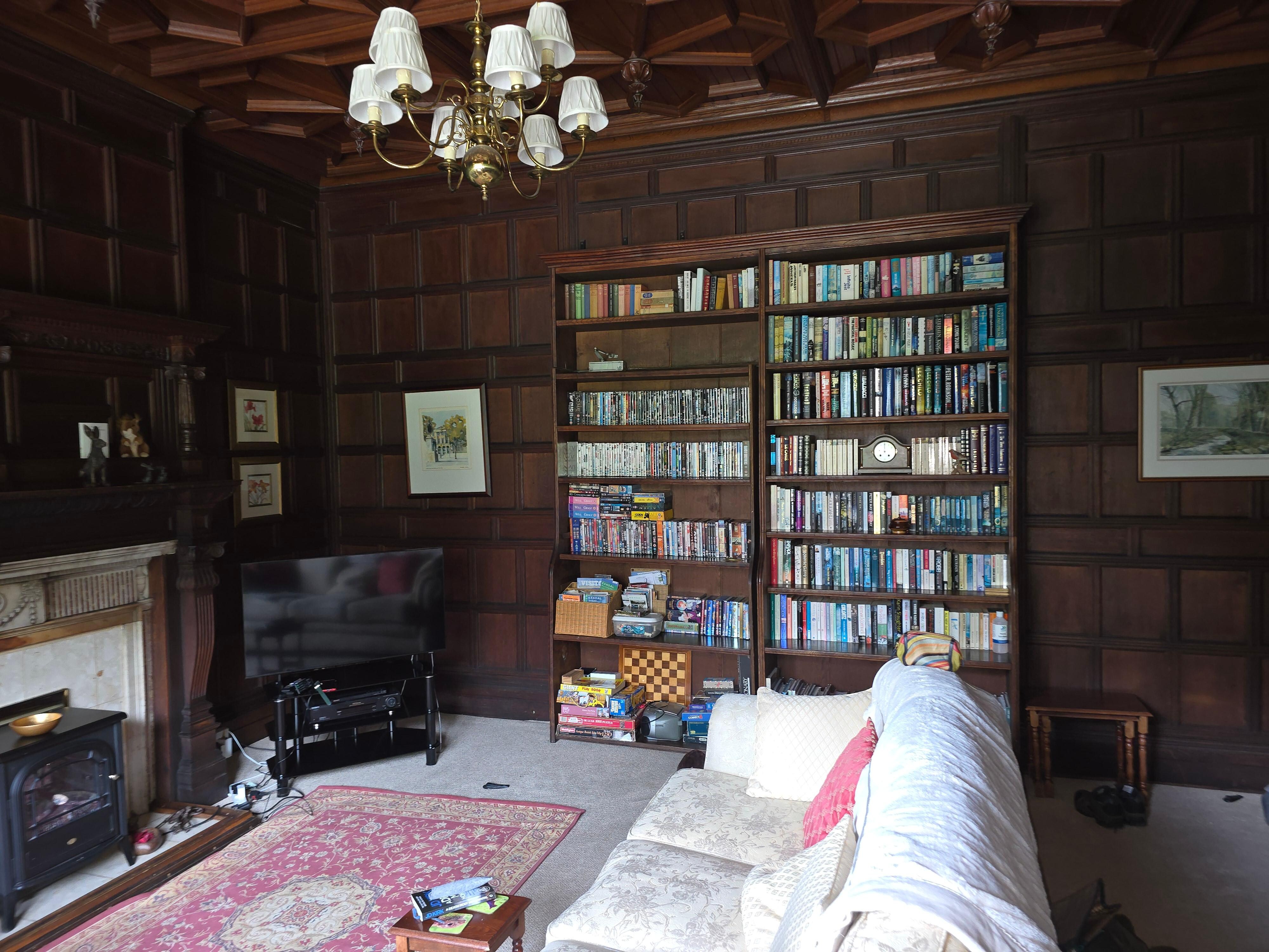 Bookcase door