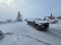 A little snow on the truck ❄️