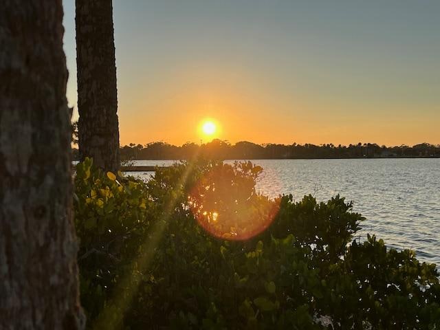 Sunset from city park (off causeway)