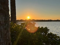 Sunset from city park (off causeway)