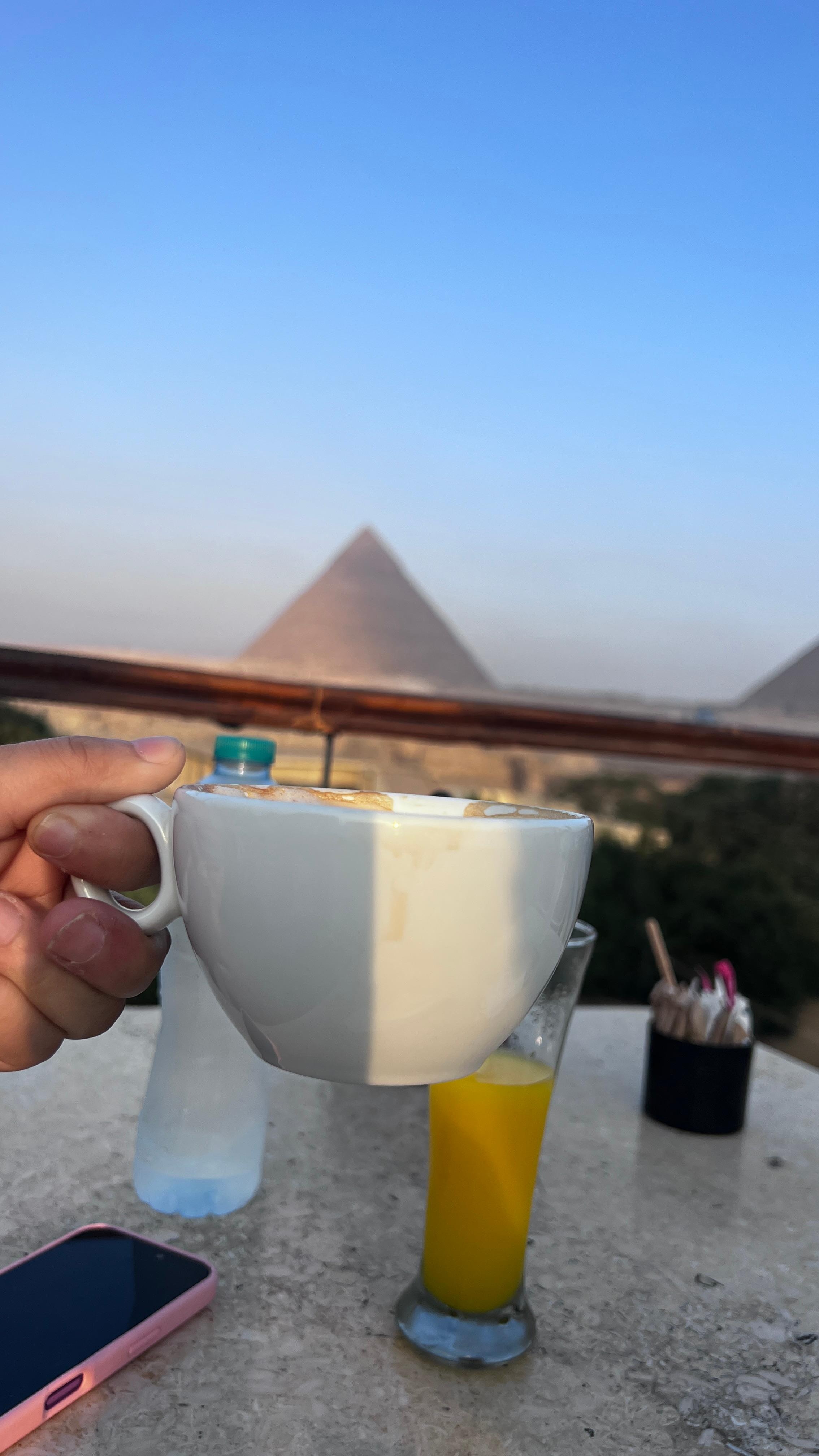 View from the roof top