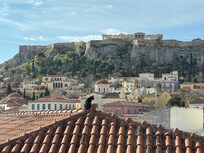 The view from the breakfast room