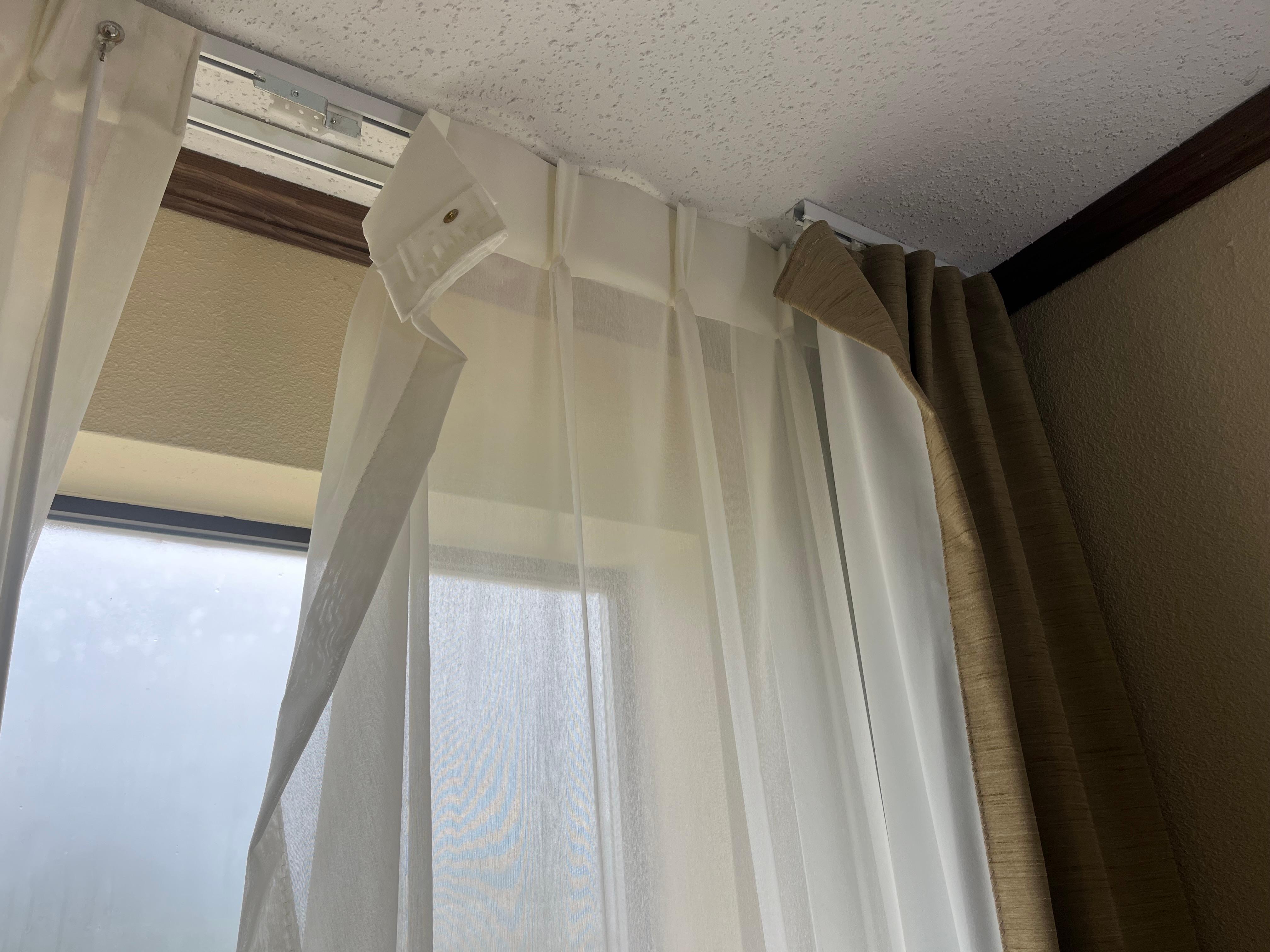 Broken curtains