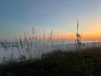 Sunset from the beach