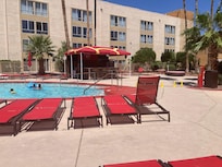Pool area with Pool Bar