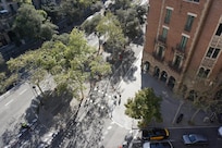 View from our balcony