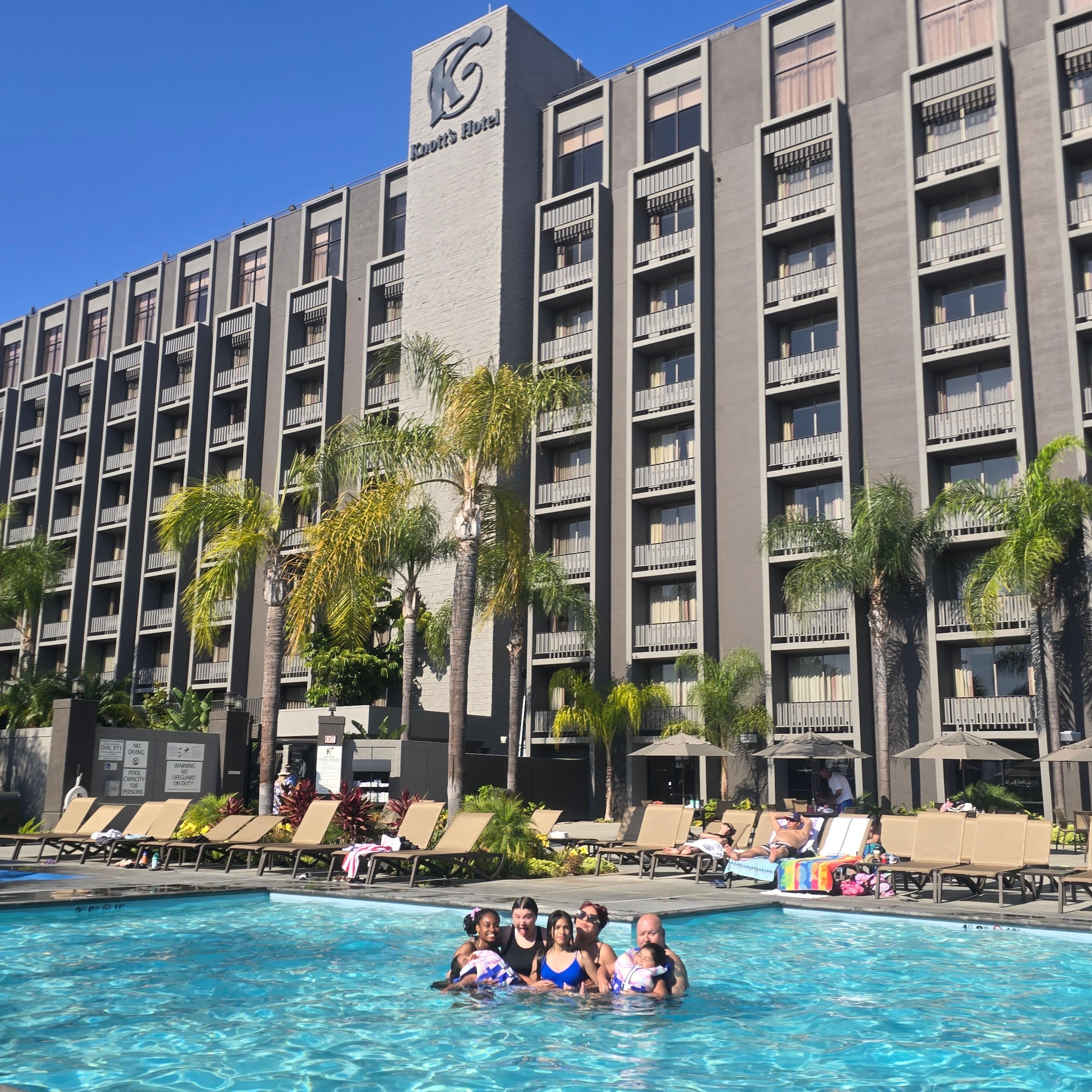 Pool Day at Knotts Hotel