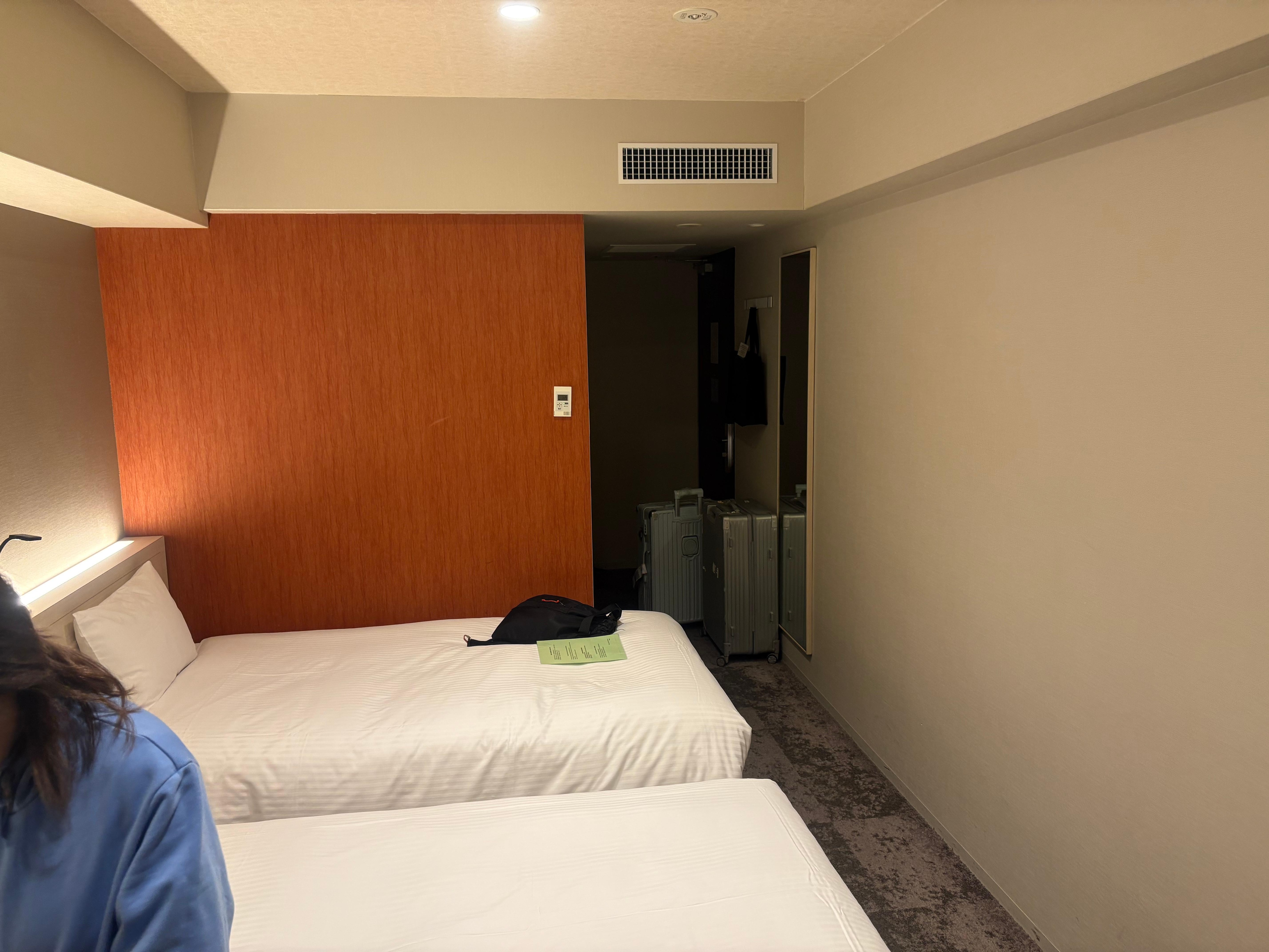 房間比預期中小