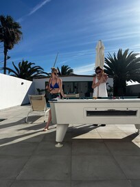 Lots of playing pool