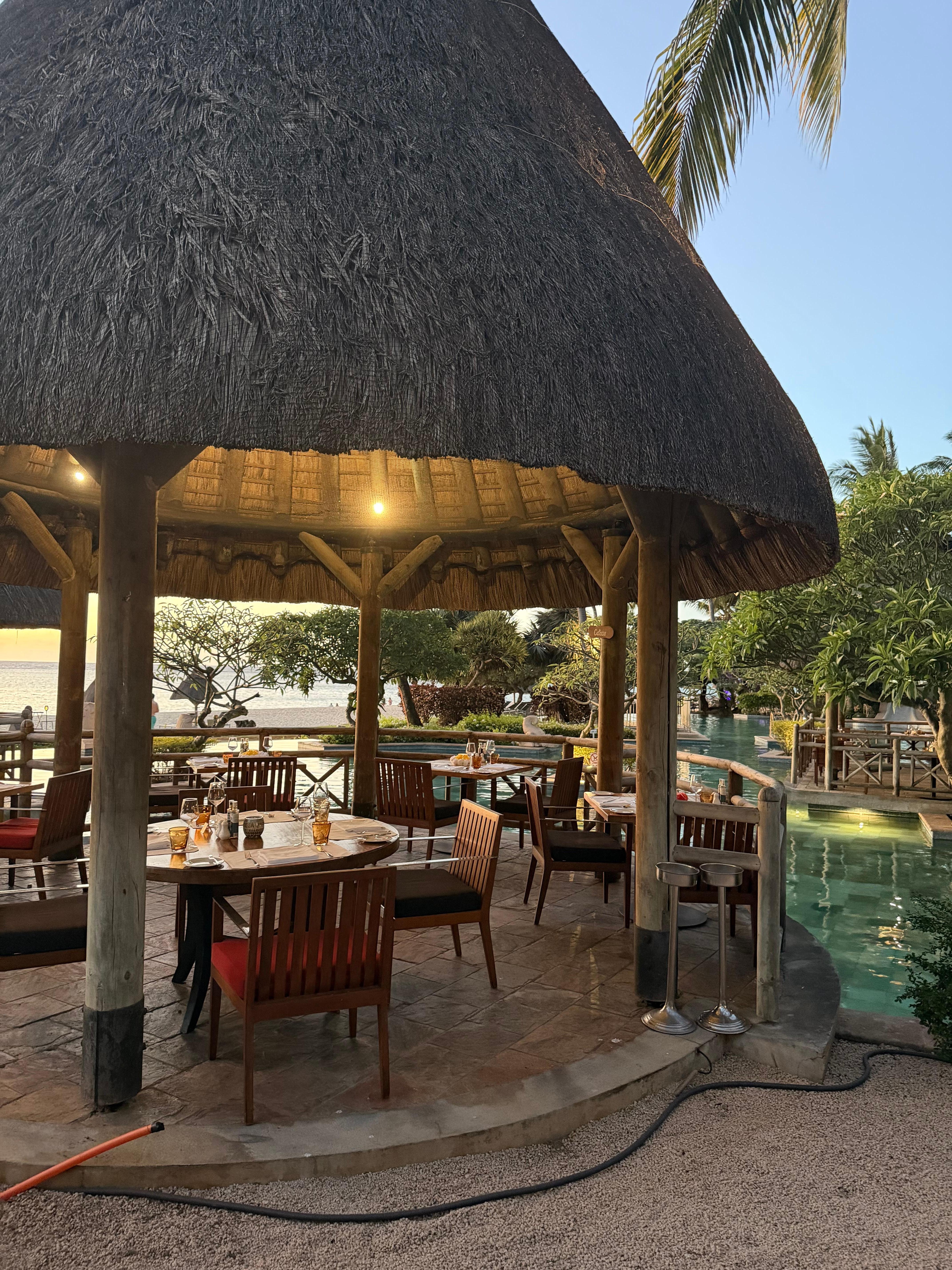 Strandbereich vorm Resort