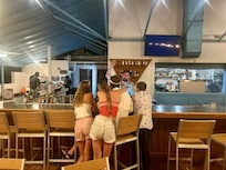 Drinks at the restaurant