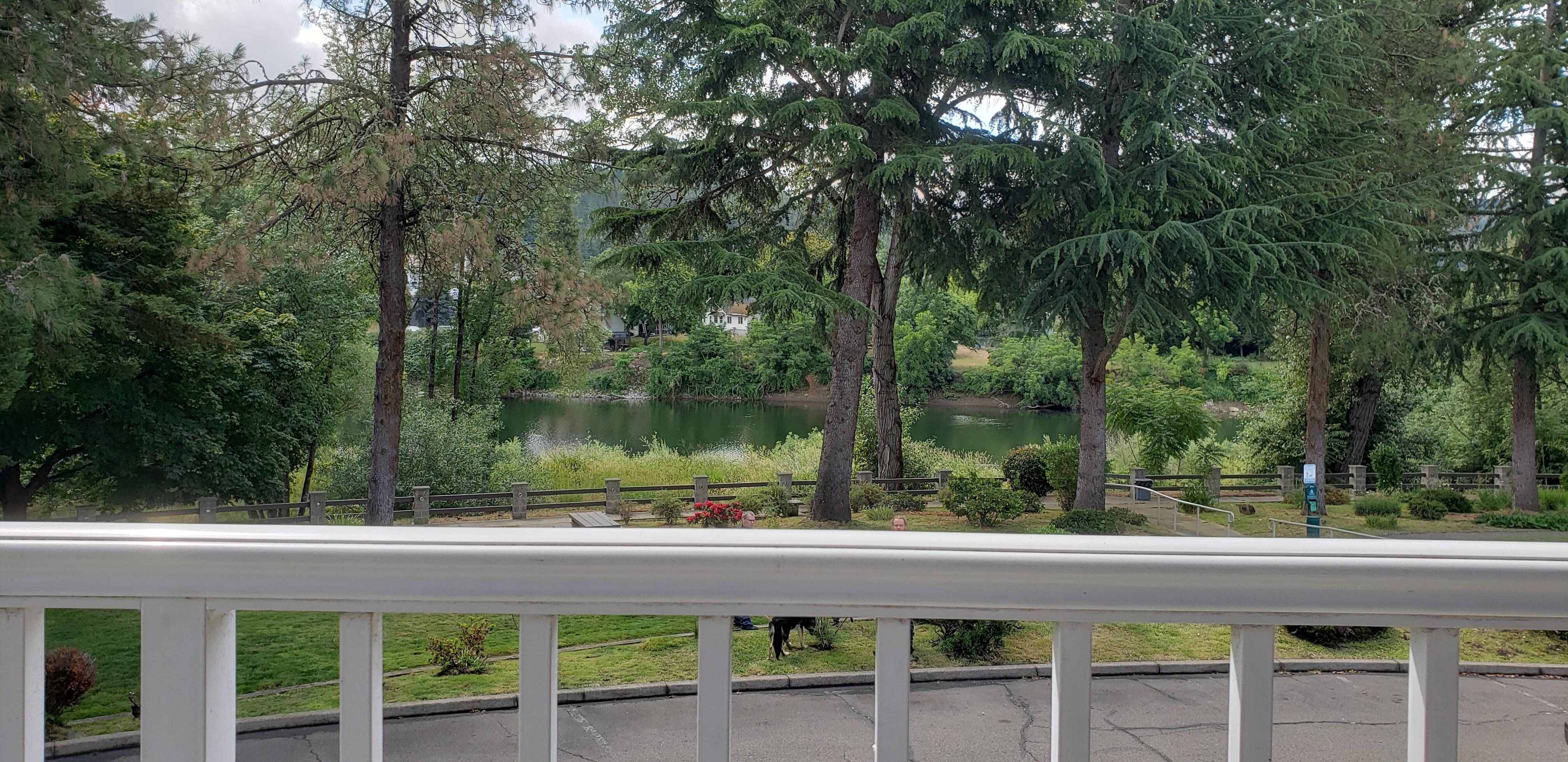 View from balcony 
