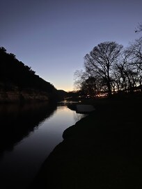 Our first night here!