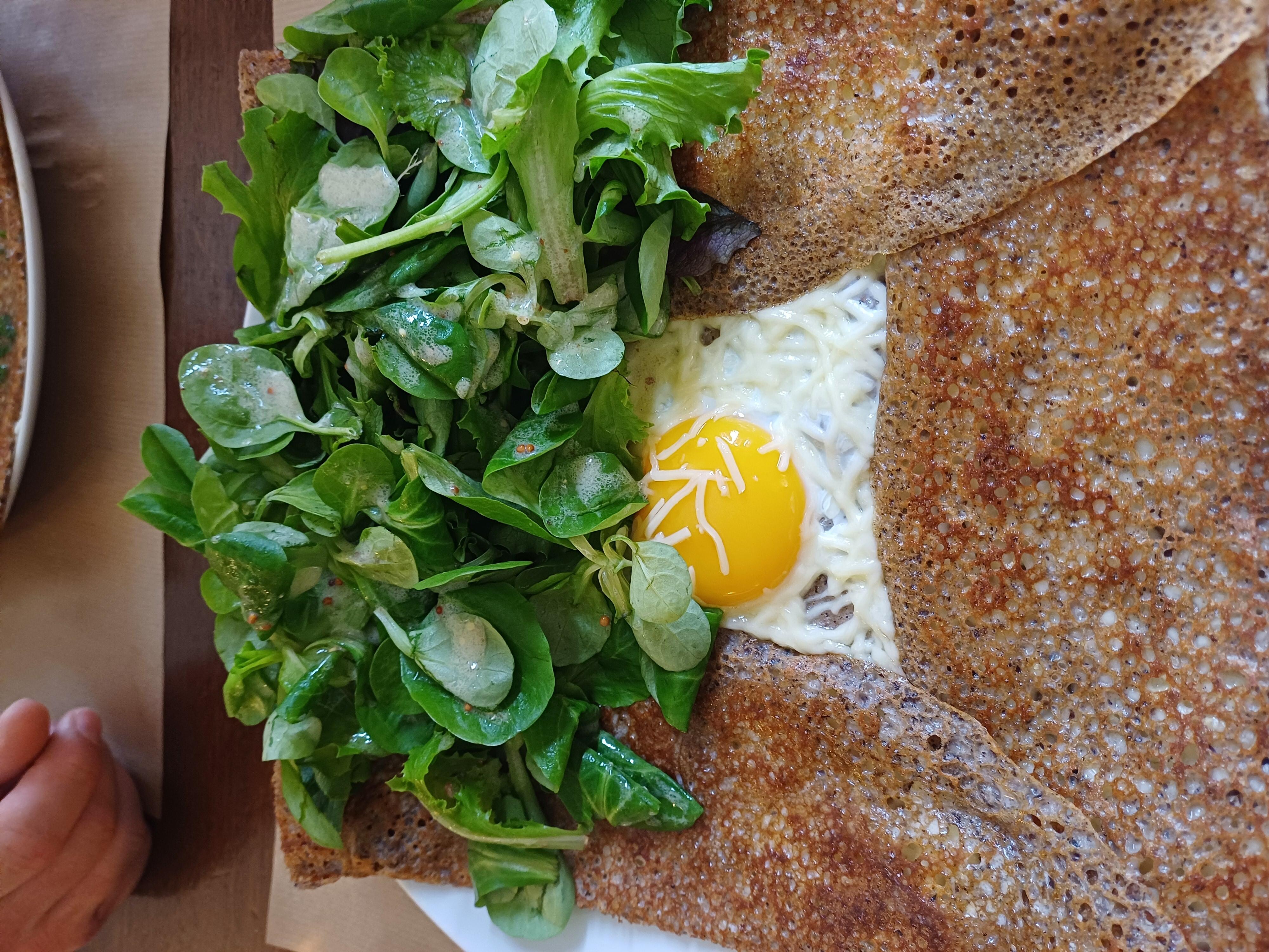 A yummy galette at the Dragon and Giraffe