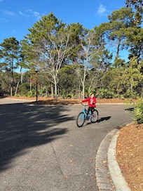 Biking was such a blast