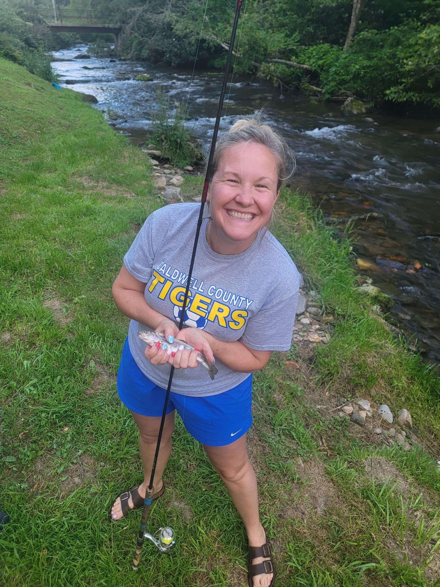 Little fella we had to throw back! 