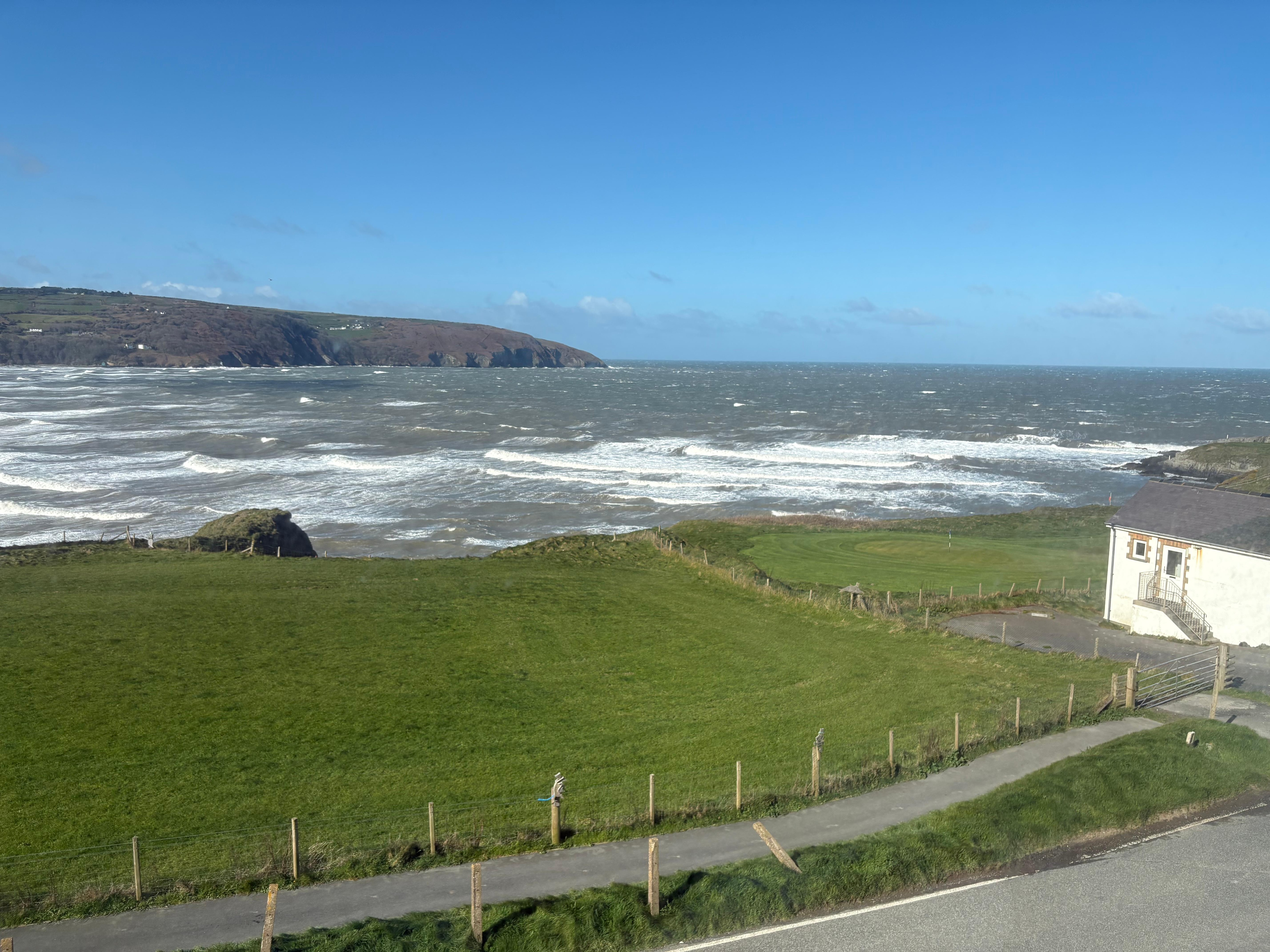 View from window of room 37