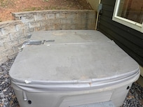Rips in hot tub cover